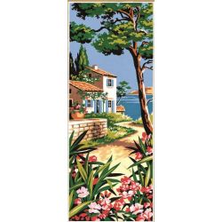 Borduurpakket Middellandse zee zicht SEGK950.61