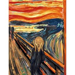 Borduurpakket de schreeuw vans Edward Munch SEGK981.167