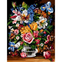 Borduurpakket boeket SEGK981.173