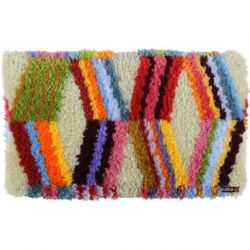 Smyrna-knoopkussen geometrische figuren PAKO 016.652