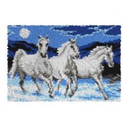 Smyrna knoopkleed Paarden Orchidea 4239