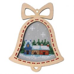 Borduurpakket Huisjes Orchidea 6649