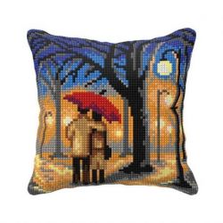 Kruissteekkussen Avondwandeling Orchidea 99100