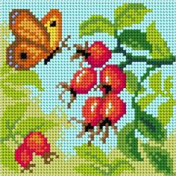 Voorbedrukt stramien Zomer Orchidea-a 3546D