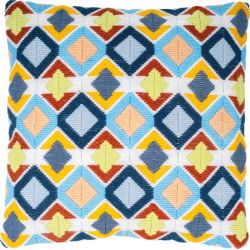 Spansteekkussen kit Ruitjes