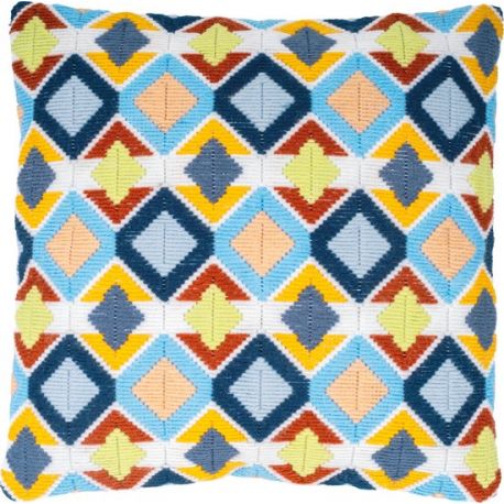 Spansteekkussen kit Ruitjes