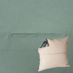 Kussenrug 45 x 45 cm Blauwgrijs