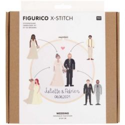 Borduurring Figurico Wedding