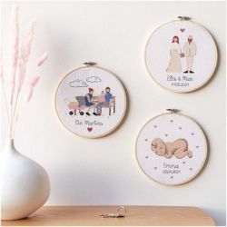 Borduurring Figurico Wedding