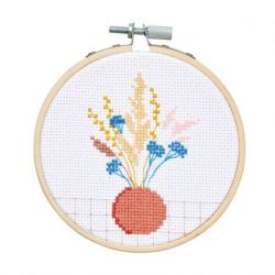 Borduurring Mini Kit Gedroogde bloemen