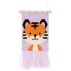 Longstitch Borduurpakket Tiger