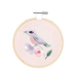 Borduurpakket voorbedrukt, Vogel