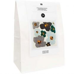 Punch kit, Kussen Bloemen