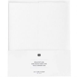 Telstof Aida wit 5,4 steken/cm 40x40cm