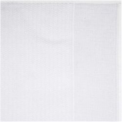 Theedoek golven wit 50x75cm