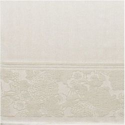 Chrysant tafelkleed naturel 90x90cm