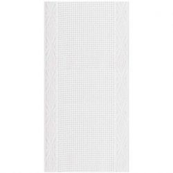 Aida lint wit met rand 6 steken/cm 7cm