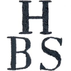 Stick and Stitch borduurpakket alfabet voorgetekend zwart