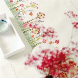 Borduurpakket loper herfstweide 40x150cm