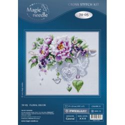 Floral Decor borduurpakket