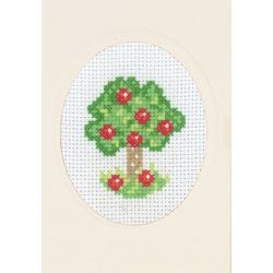 Borduurkaart Appelboom