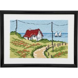 Borduurpakket Het huis aan het water