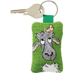 Sleutelhanger Grijs Schaap