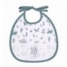 Bedrukt Slabbetje 3 maanden Turquoise