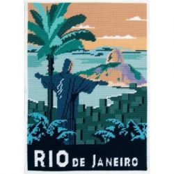 Stramien voorbedrukt Rio de Janeiro