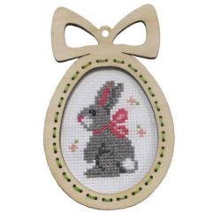 Borduurpakket Konijntje