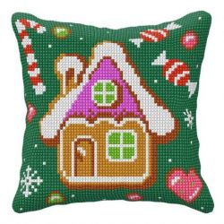 Kussen Peperkoekhuisje