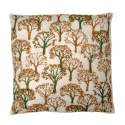 Kussen Bomen in twee kleuren