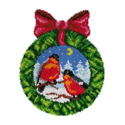 Latch hook kleedpakket Goudvinken