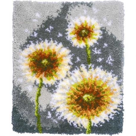 Knooptapijt kit Pluisjesbloem