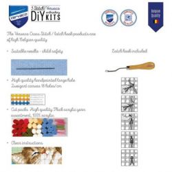 Knooptapijt kit Pluisjesbloem