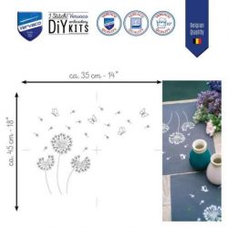 Placemat kit Pluisjesbloem set van 2