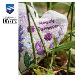 Deco hartje kit Happy summer