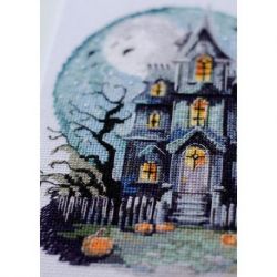 Borduurpakket "Haunted House" 17x20 cm AAH-277