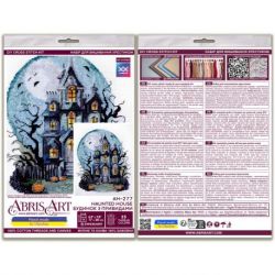 Borduurpakket "Haunted House" 17x20 cm AAH-277