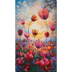 Kralenborduurpakket "Spring rhythm" 24x42 cm AAB-943