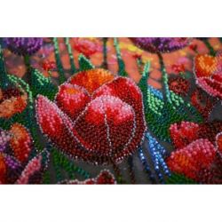 Kralenborduurpakket "Spring rhythm" 24x42 cm AAB-943