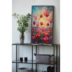 Kralenborduurpakket "Spring rhythm" 24x42 cm AAB-943
