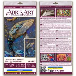 Kralenborduurpakket "Lord of the Depths" 21x37 cm AAB-942