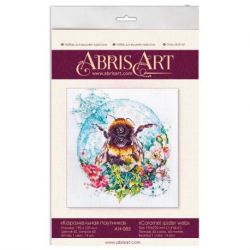 Borduurpakket Caramel spider web 19x22 cm AAH-085