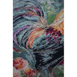 Borduurpakket The Rooster in the Yard (Deco Scenes) 23x30 cm AAH-268