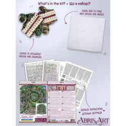 Borduurpakket Where the elves live (Deco Scenes) 20x21 cm AAH-267