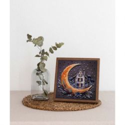Kralenborduurpakket "The magic of the night sky" 15x15 cm AAM-257