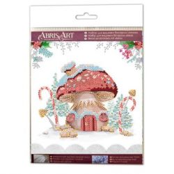 Kralenborduurpakket - Winter magic 15x15 cm AAM-217