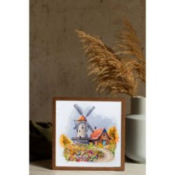 Borduurpakket The melody of the autumn wind (Deco Scenes) 23x21 cm AAH-253
