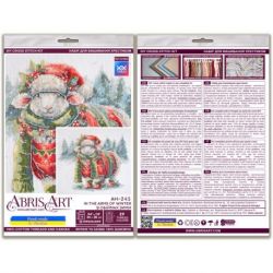 Borduurpakket In the arms of winter (Deco Scenes) 24x20 cm AAH-245